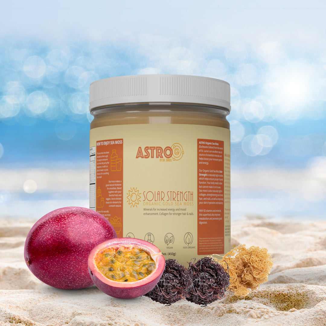 Astro Brand Fruit Infused Sea Moss Gels 16oz/Passionfruit