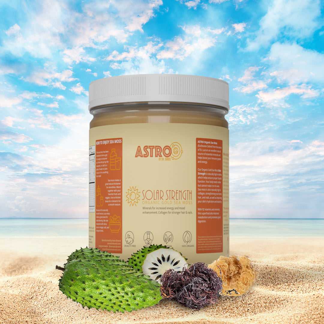 Astro Brand Fruit Infused Sea Moss Gels 16oz/Soursop