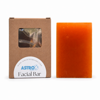 Astro Brand Facial Bar Nature's Radiance Infusion sea moss turmeric aloe vera jojoba oil spa-quality soap bar
