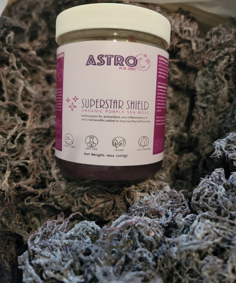 Star Shield Purple Sea Moss Gel 16oz