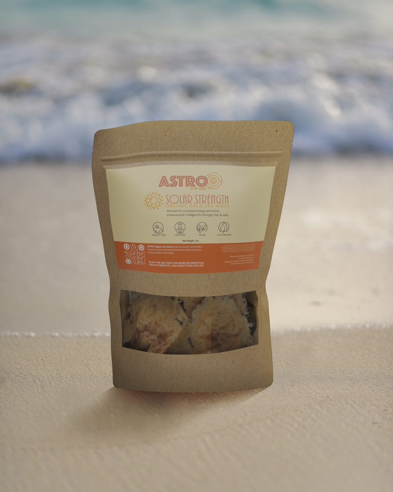 Astro Solar Strength Raw Gold Sea Moss